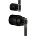 Brizo DHL75P33BLSL Matte Black/Luxe Steel Faucet Handle
