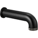Brizo DRP81437BLSL Matte Black/Luxe Steel Tub Spout