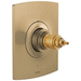 Brizo DT60006GLLHP Brilliance Luxe Gold Thermostatic / Volume Control Trim