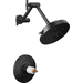 Brizo DT60235BLSLLHP Matte Black/Luxe Steel Shower Faucet Trim Kit
