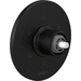 Brizo DT60935BLLHP Matte Black Transfer Valve Trim