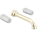 Brizo DT65865LFPNLHP Polished Nickel Wall Mount Bathroom Sink Faucet