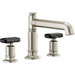 Brizo DT67376NKLHP/DHK676NKBC/DR62707 Brilliance Luxe Nickel Deck Mount Tub Faucet