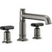 Brizo DT67376SLLHP/DHK676SLBC/DR62707 Luxe Steel Deck Mount Tub Faucet