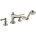 Brizo DT67460NKLHP Brilliance Luxe Nickel Tub Faucet Trim Kit