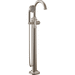 Brizo DT70165NKLHP Luxe Nickel Freestanding Tub Filler