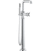 Brizo DT70176PCLHP/DHX7076PC/DR70100 Polished Chrome Freestanding Tub Filler