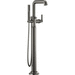 Brizo DT70176SLLHP/DHL7076SL/DR70100 Luxe Steel Freestanding Tub Filler