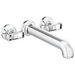 Brizo DT70406PCLHP/DHK70406PC/DR70400 Chrome Wall Mount Tub Faucet