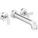 Brizo DT70406PCLHP/DHX70406PC/DR70400 Chrome Wall Mount Tub Faucet