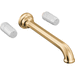 Brizo DT70465PGLHP Polished Gold Wall Mount Tub Faucet