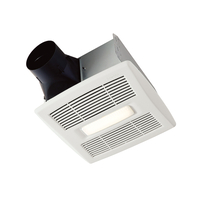  FLEX DC Series With Light Bathroom Fan - White