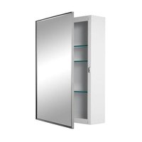  Framed Swing Door Medicine Cabinet - Stainless Steel