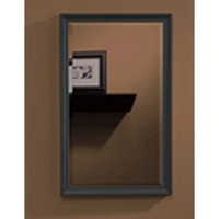  Studio V Swing Door Medicine Cabinet - Oil Rubbed Bronze / Stainless