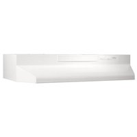  F40000 Under Cabinet Range Hood - White on White