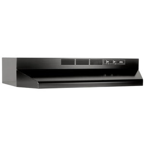 B413023 41000 Under Cabinet Range Hood - Black