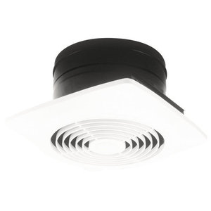 BRO505 Fan Only Bathroom Fan - White