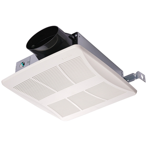 BLP510RS LoProfile DC Series Fan Only Bathroom Fan - White