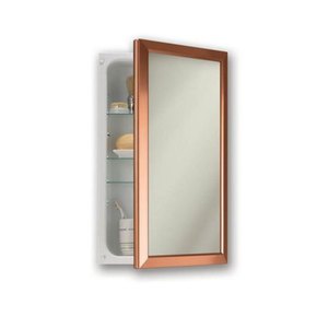 R625N244COC Hampton Swing Door Medicine Cabinet - Copper