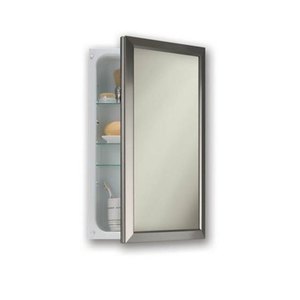 R625N244SNC Hampton Swing Door Medicine Cabinet - Satin Nickel