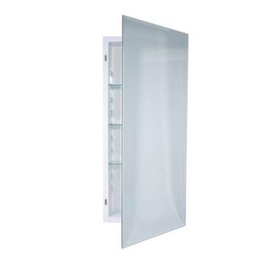 R868P34WHG Frameless Swing Door Medicine Cabinet - White