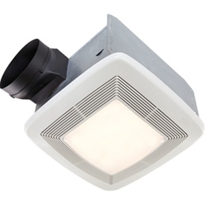 BQTXE110FLT With Light Bathroom Fan - White BQTXE110FLT With Light Bathroom Fan - White