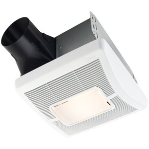 BA110L InVent With Light Bathroom Fan - White