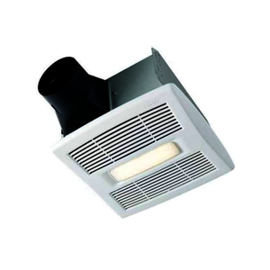 BAE80BL InVent With Light Bathroom Fan - White