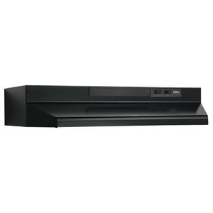 BF403623 F40000 Under Cabinet Range Hood - Black