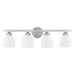 Capital Lighting C114341BN333 Brushed Nickel 4 or more Bulb Bathroom Light