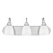 Capital Lighting C115131BN337 Brushed Nickel 3 Bulb Bathroom Light