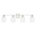 Capital Lighting C115341PN339 Polished Nickel 4 or more Bulb Bathroom Light