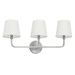 Capital Lighting C119331BN674 Brushed Nickel 3 Bulb Bathroom Light