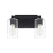 Capital Lighting C119821BI435 Black Iron 2 Bulb Bathroom Light