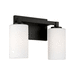 Capital Lighting C119821BI545 Black Iron 2 Bulb Bathroom Light