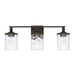 Capital Lighting C128831UB451 Urban Brown 3 Bulb Bathroom Light