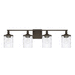 Capital Lighting C128841UB451 Urban Brown 4 or more Bulb Bathroom Light