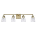 Capital Lighting C129041WG453 Winter Gold 4 or more Bulb Bathroom Light