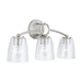 Capital Lighting C137931AS488 Antique Silver 3 Bulb Bathroom Light