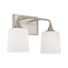 Capital Lighting C148921BN541 Brushed Nickel 2 Bulb Bathroom Light