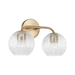 Capital Lighting C149921MA544 Matte Brass 2 Bulb Bathroom Light