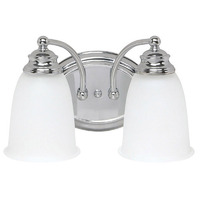 Bathroom Lighting (2 Bulbs) 12-1/2" Width