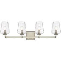  Arden 4 or More Bulb Bathroom Lighting - Brushed Silver