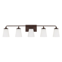  Braylon 4 or More Bulb Bathroom Lighting - Bronze