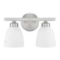Bathroom Lighting (2 Bulbs) 13" Width Bathroom Lighting (2 Bulbs) 13" Width