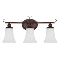 Bathroom Lighting (3 bulbs) 22-1/2" Width Bathroom Lighting (3 bulbs) 22-1/2" Width
