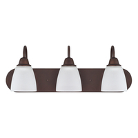  Trenton 3 Bulb Bathroom Lighting - Bronze