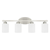  Dixon 4 or More Bulb Bathroom Lighting - Brushed Nickel
