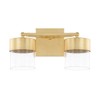  Regan 2 Bulb Bathroom Lighting - Capital Gold