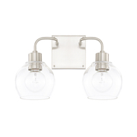  HomePlace 2 Bulb Bathroom Lighting - Brushed Nickel